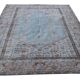Vintage Turkish Oushak rug 186x264 cm
