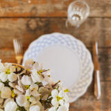 8 assiettes plates