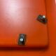 Orange mirror 70's