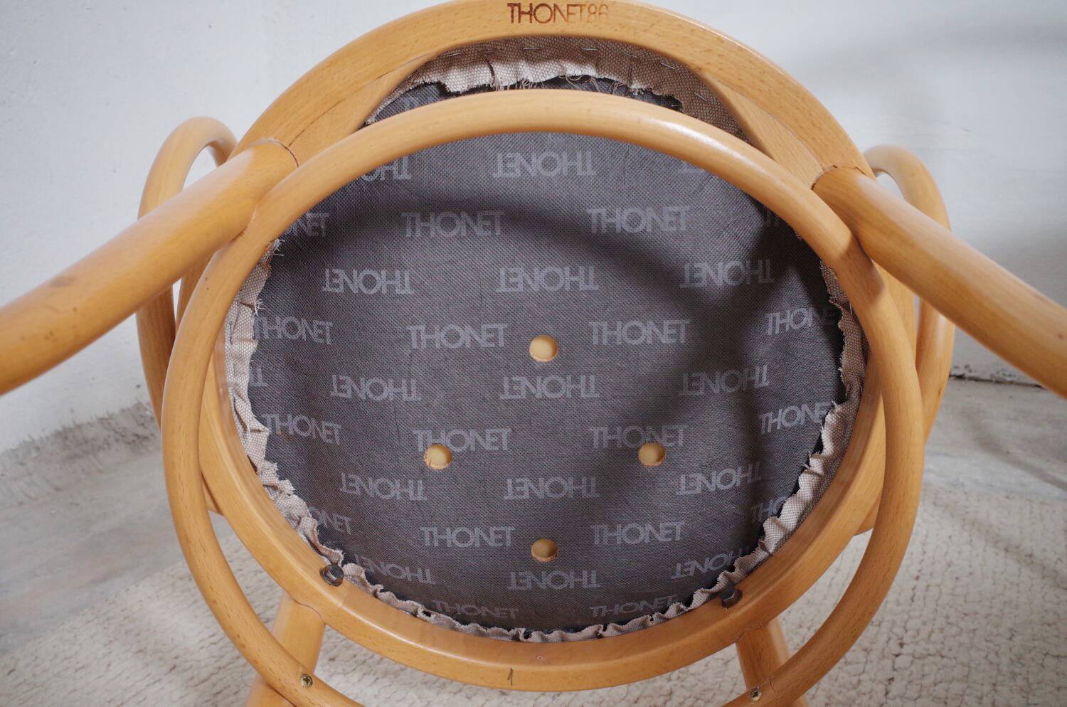 Fauteuils 209 de Thonet, 1986, Set de 6