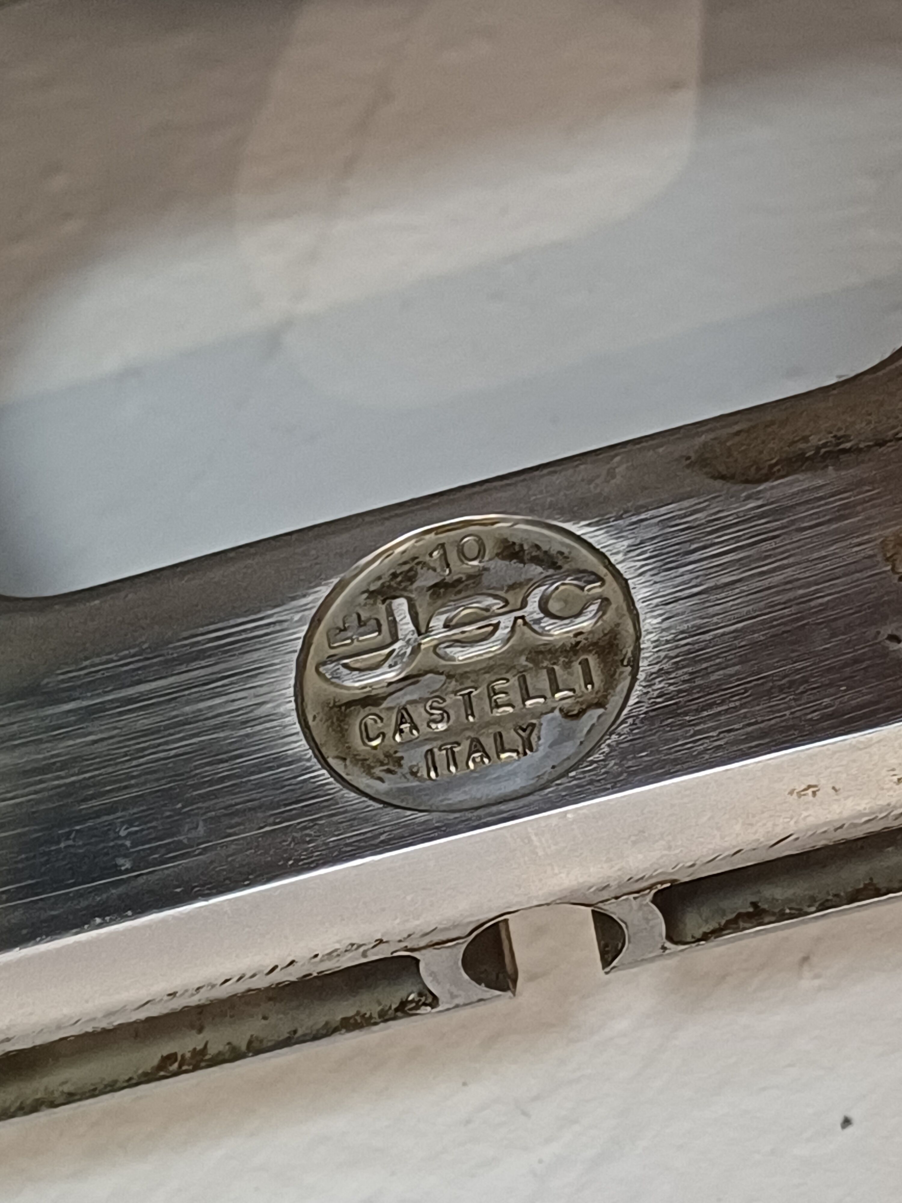 Set of 2 office chairs DSC 106 design Piretti for Castelli, 1965