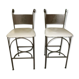 Pair of high chairs