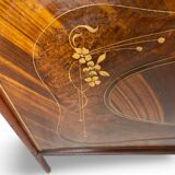 Cadre de lit Art déco italien une place et demie, 1925