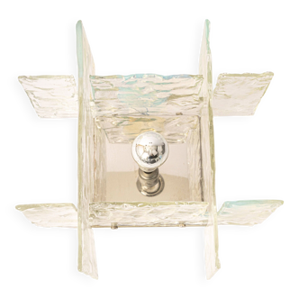 Murano Glass Wall Sconce by Kalmar, Austria, 1960s