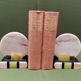 Art Deco-style bookends