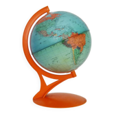 Globe terrestrial map world Editions Rico Florence Year 70