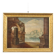 Ancient painting "Architectural Folly" in oil on canvas, 18th century.
