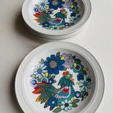 Lot of 6 vintage Pontesa soup plates