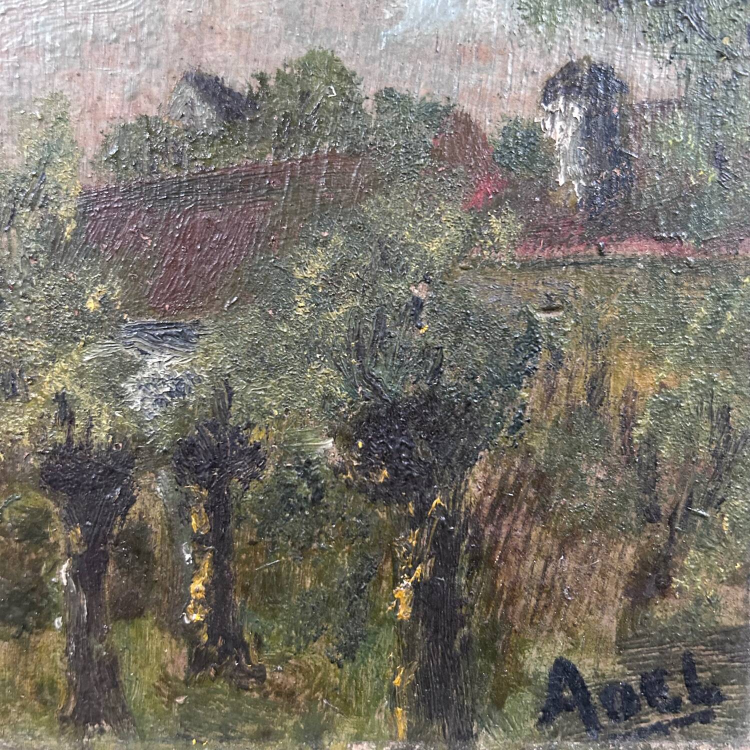 Petit tableau château