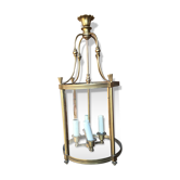Golden bronze round lantern