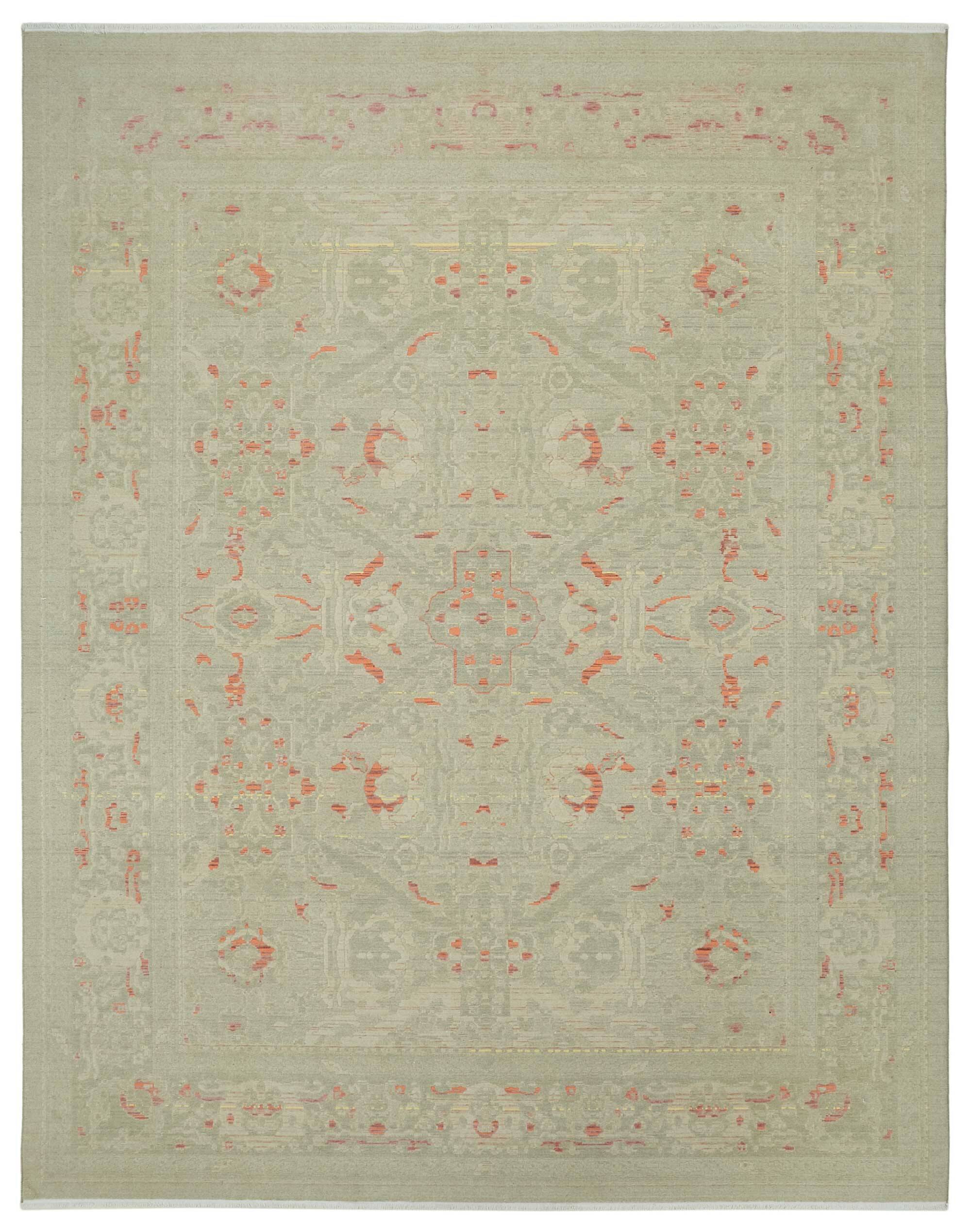 Turkish Handcrafted Loom Oushak Rug 272 cm x 349 cm