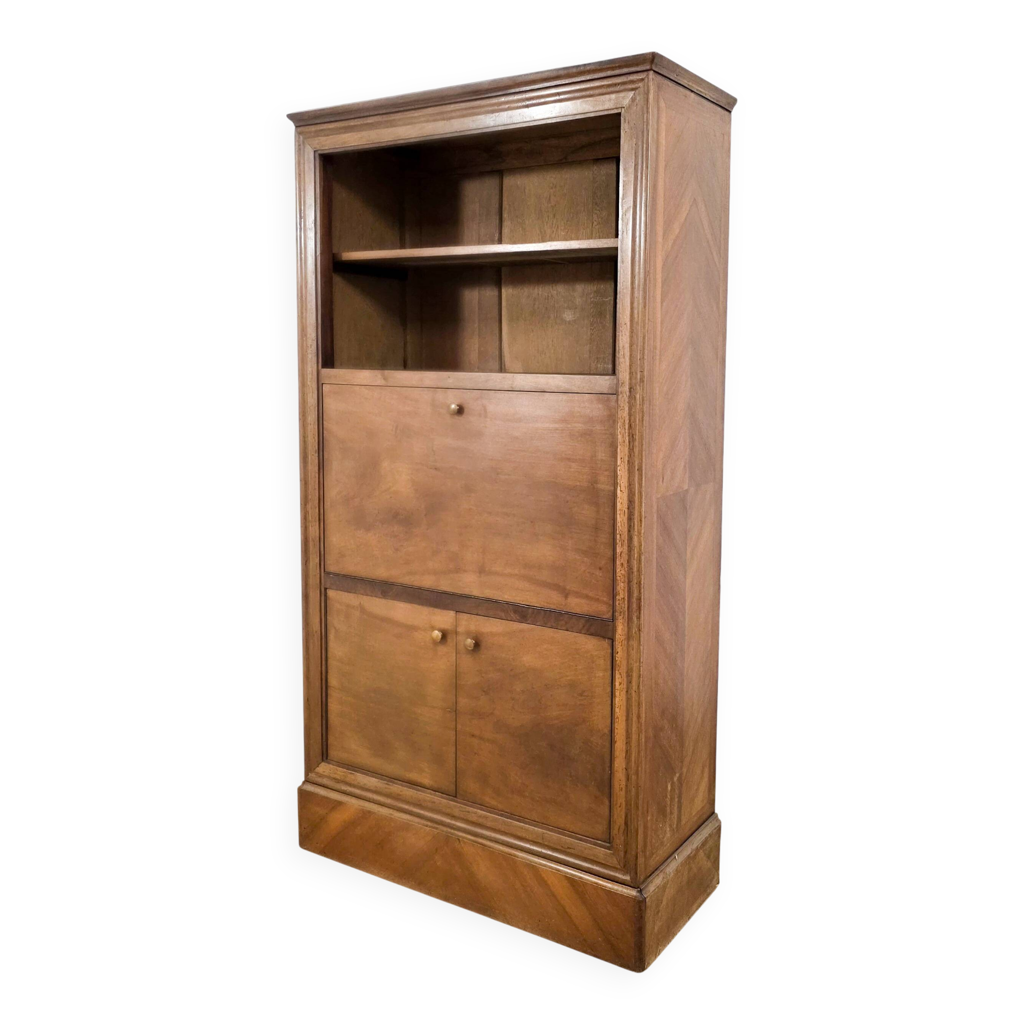 1950s solid wood secretary
