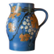 pichet céramique vintage, cruche céramique bleu, carafe