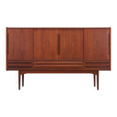 Enfilade en teck, design danois, années 1960, production : Danemark