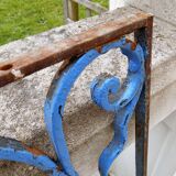 Old cast iron grid