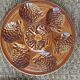 set of 12 ceramic oyster plates Atelier d'art du Reverney