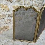Brass Fireplace Screen