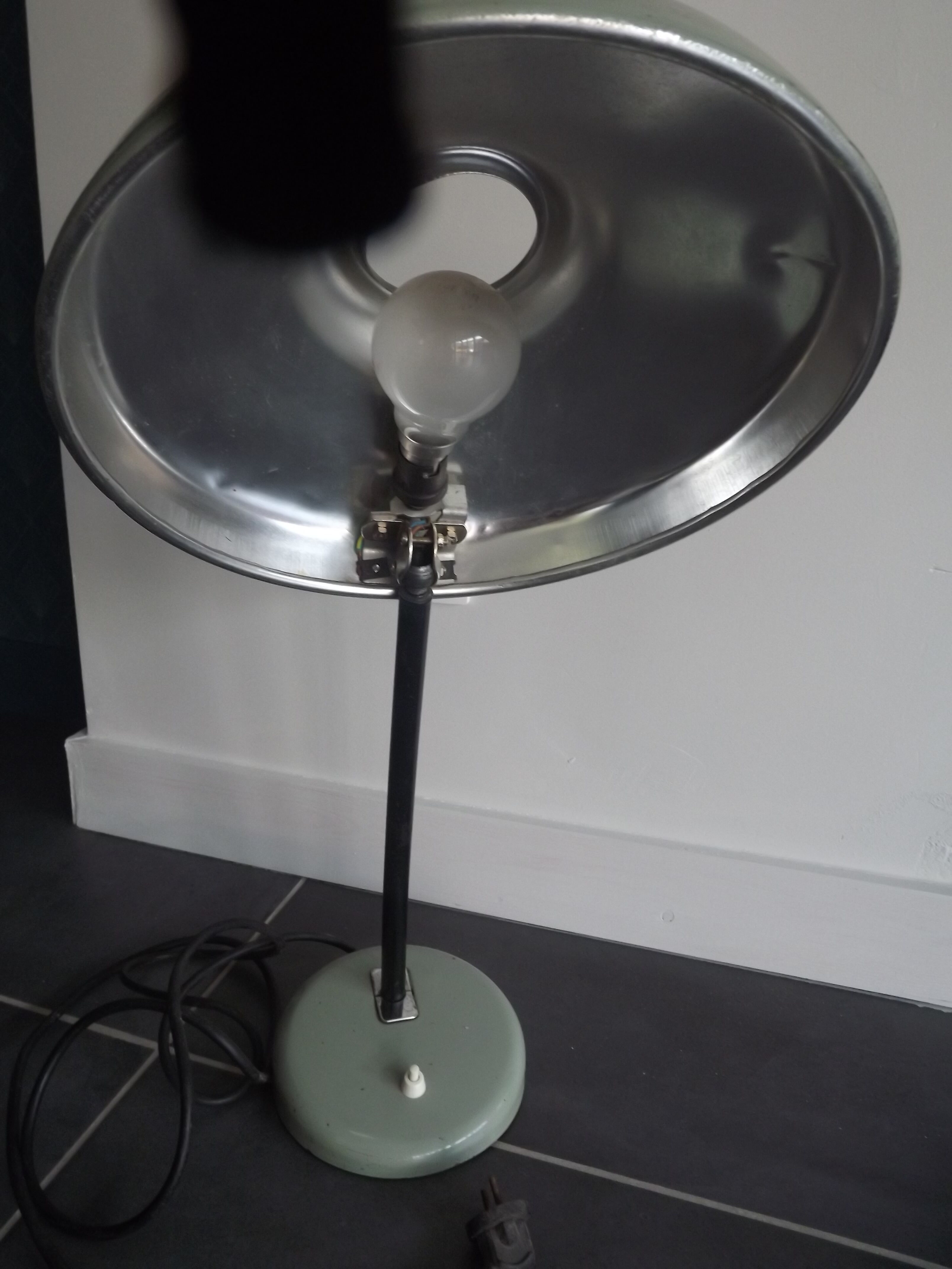 60' vintage office industrial lamp