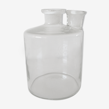 Glassware laboratory chemistry double inputs