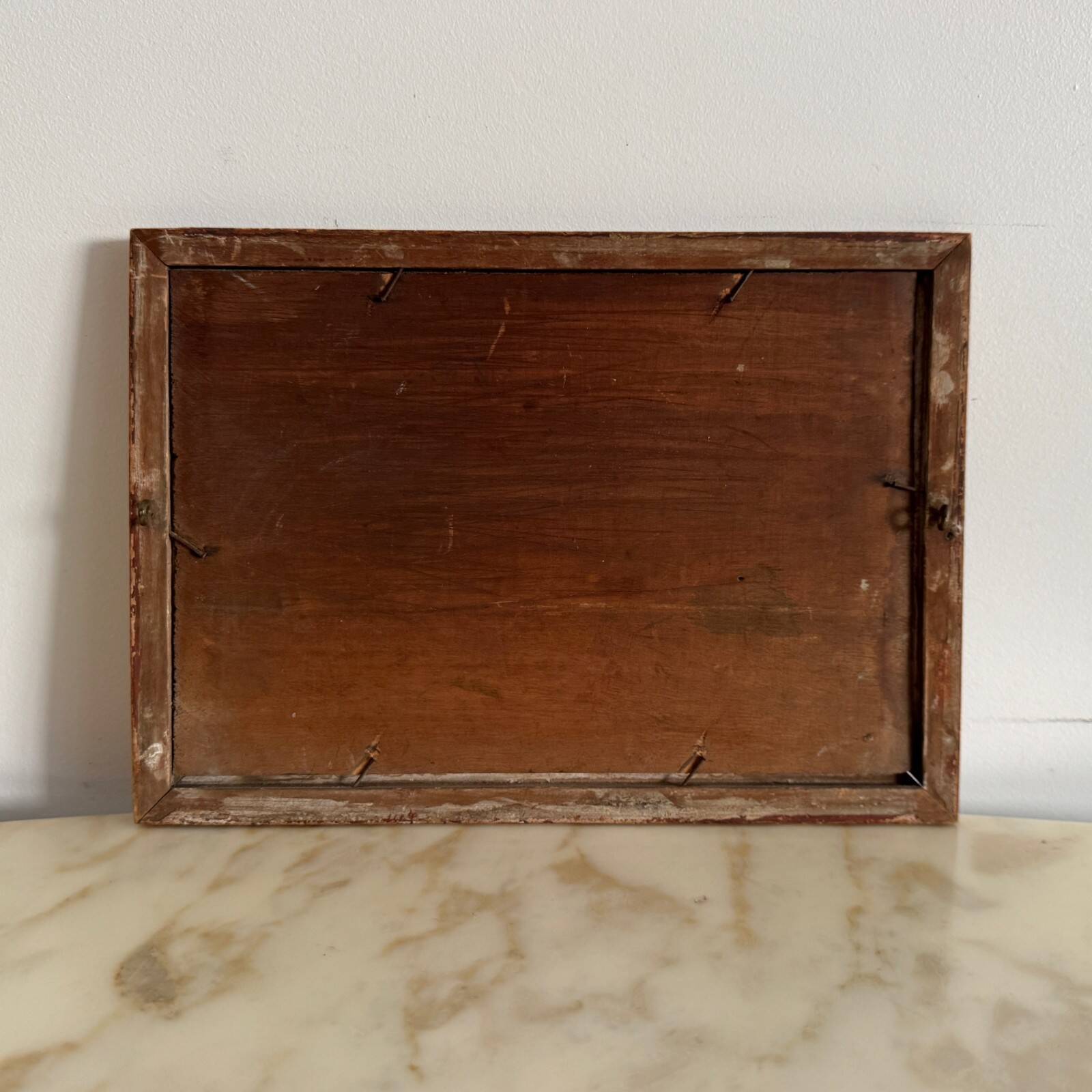 Oil on panel fisherman in a marsh Impressionism early 20th century