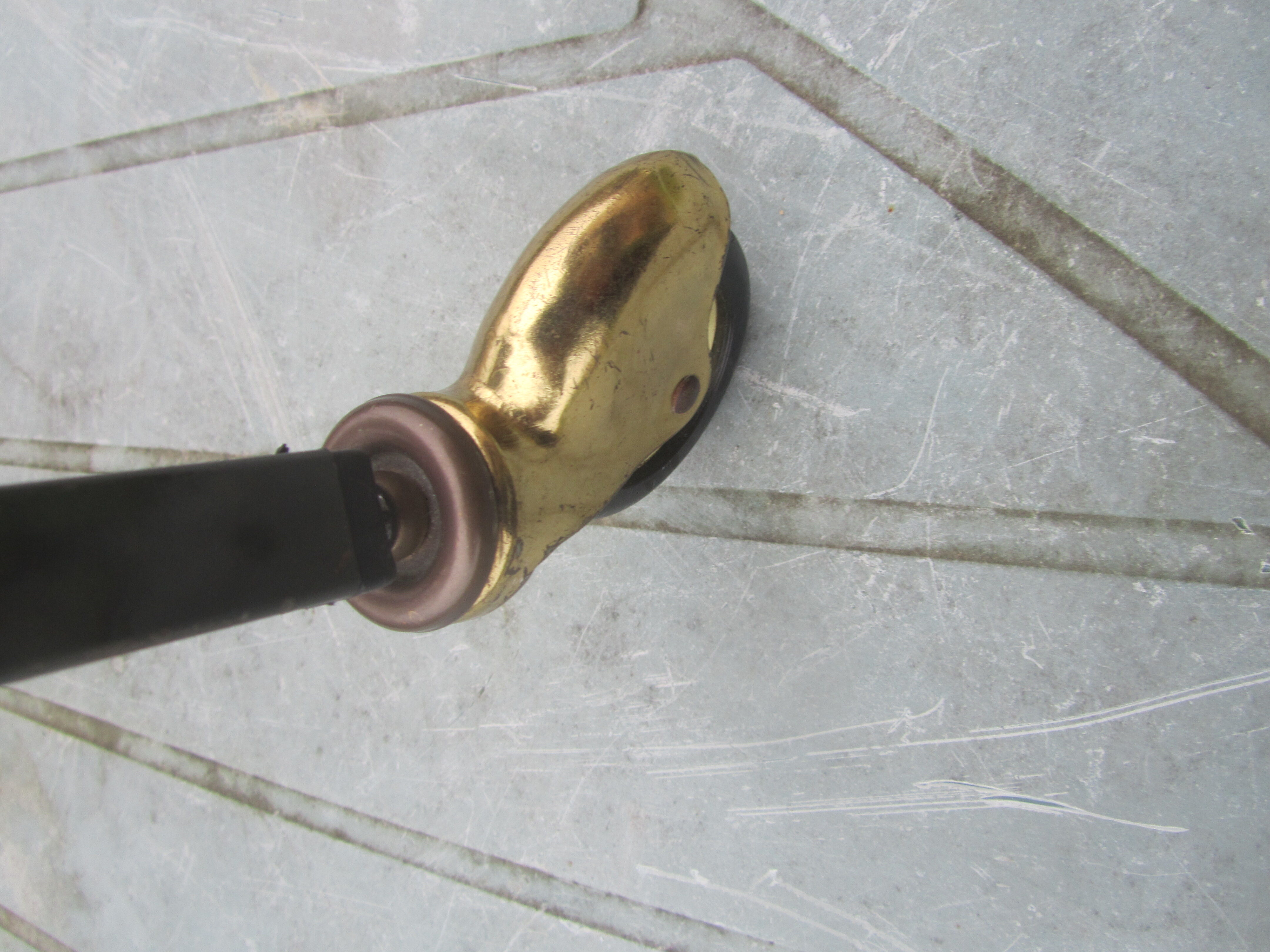 Vintage rolling table vinyl binder