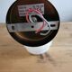 Vintage lampshade wall lamp in white Clichy glass