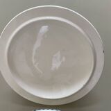 Small soup tureen or vegetable dish in iron earth Salins Vincennes model