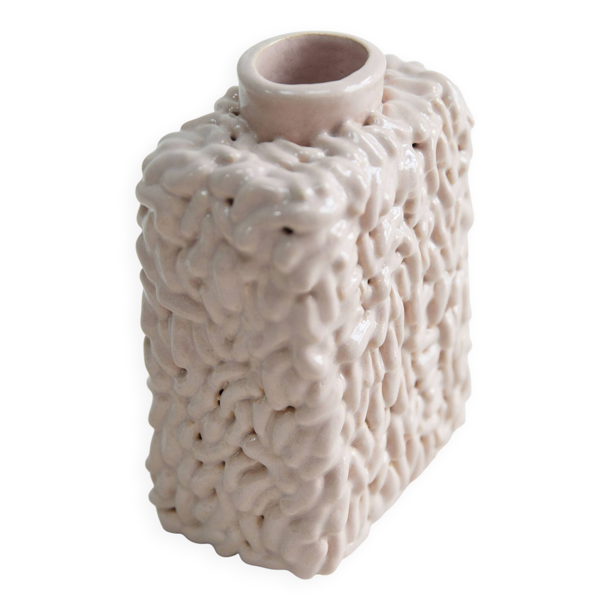 Small Opal Molecules Vase