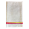 Old linen tea towel