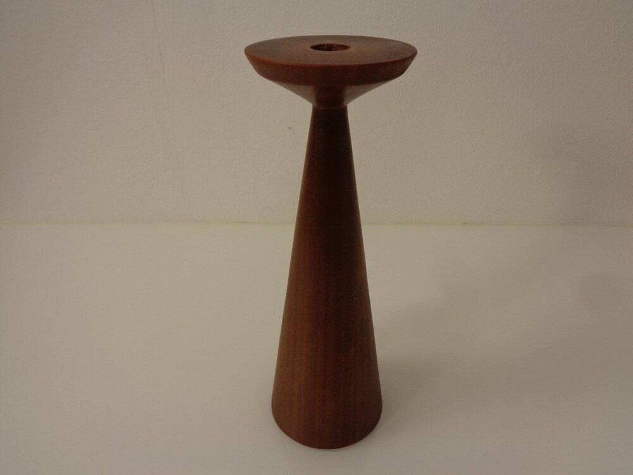 Large Teak Candleholder from Anri Form, Italy, 1960s
