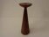 Large teak candleholder from Anri Form, Italy, 1960s.