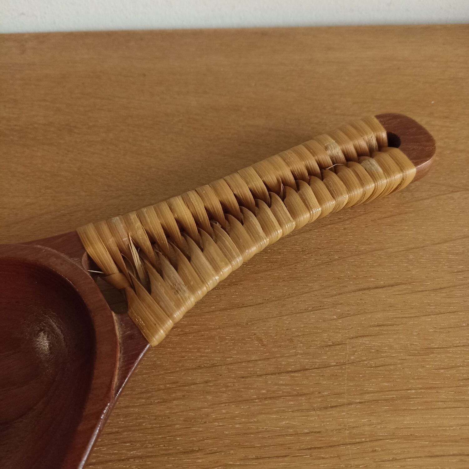 Empty pocket in Danish teak 1960