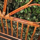 Rattan headboard