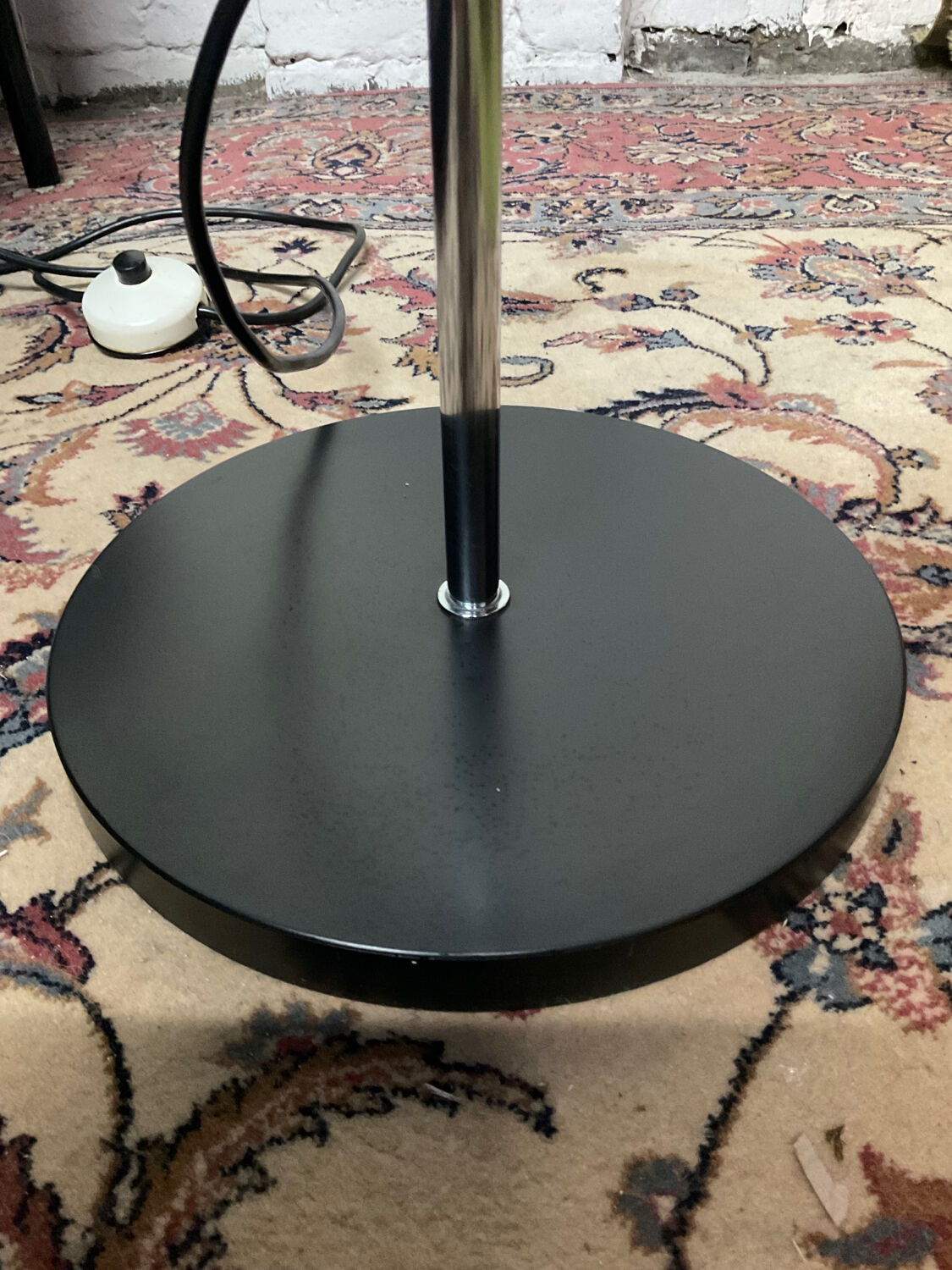 EyeBall floor lamp from the 70s in chromed metal