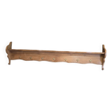 Oak pot rack and plate rack