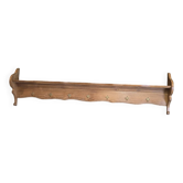 Oak pot rack and plate rack