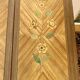 Coiffeuse en marqueterie de fleurs style Louis XV