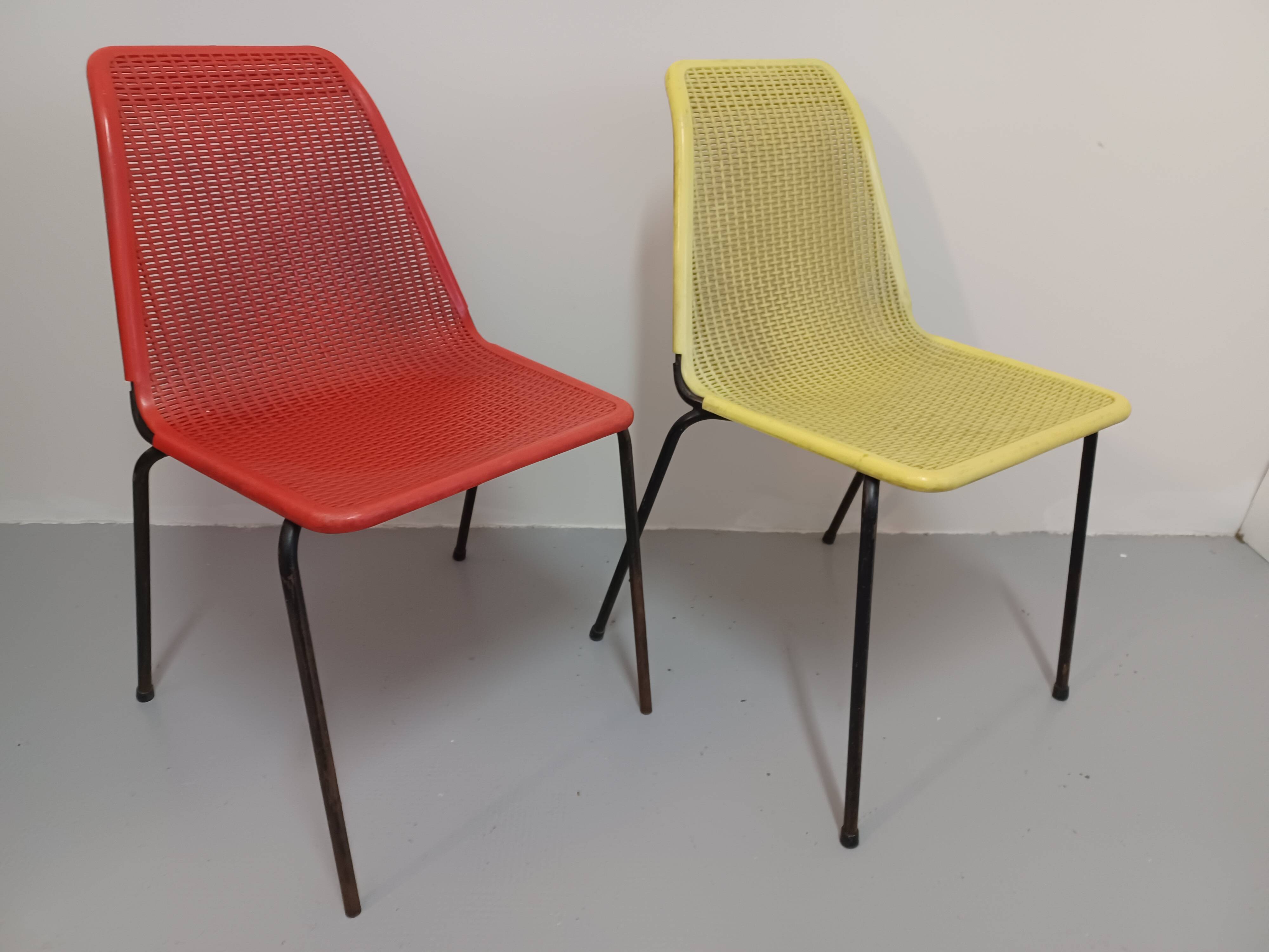 Paire de chaises,  70'S