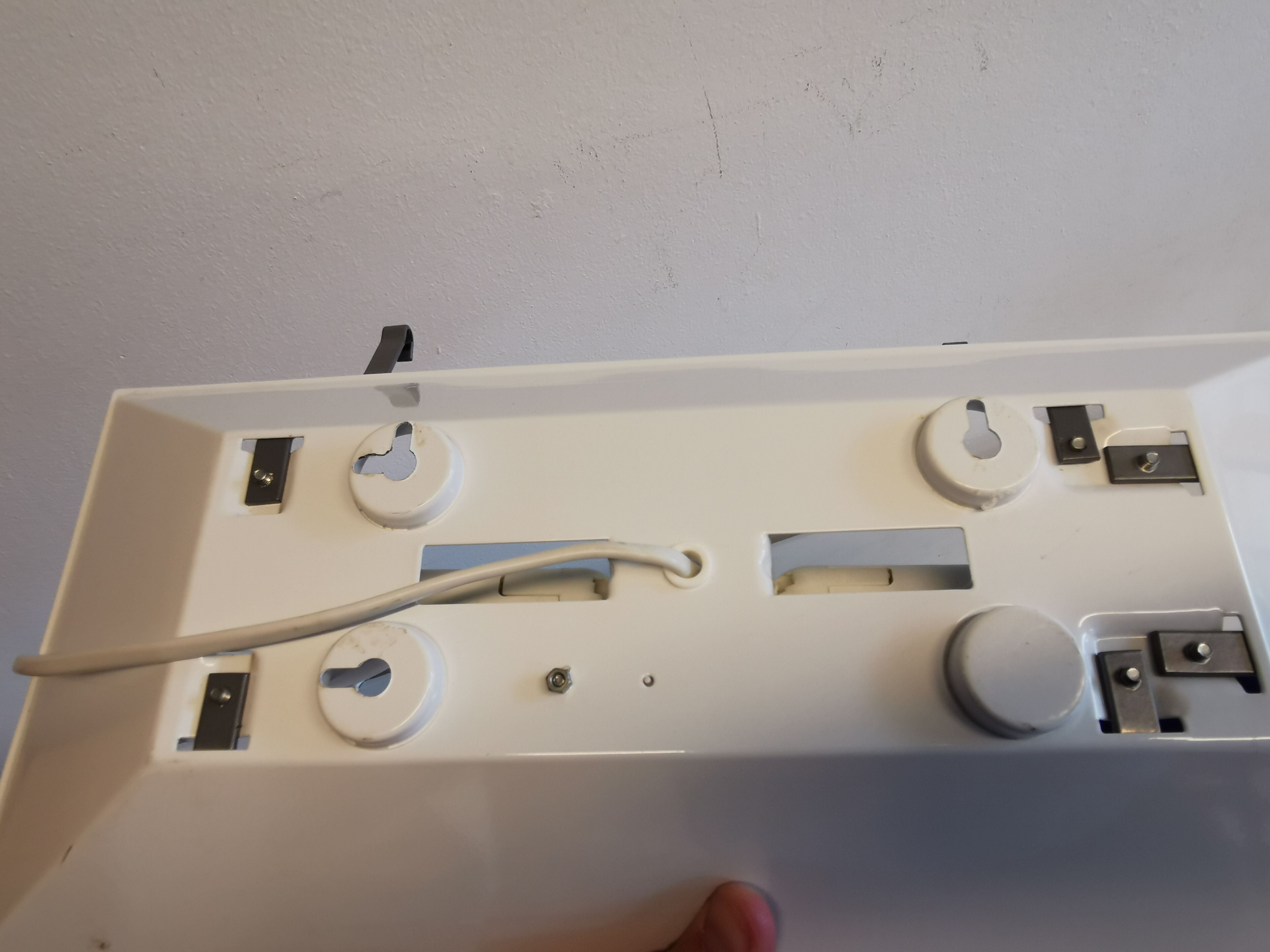 Older vintage Ikea wall light, model Gyllen, from the 1990s.
