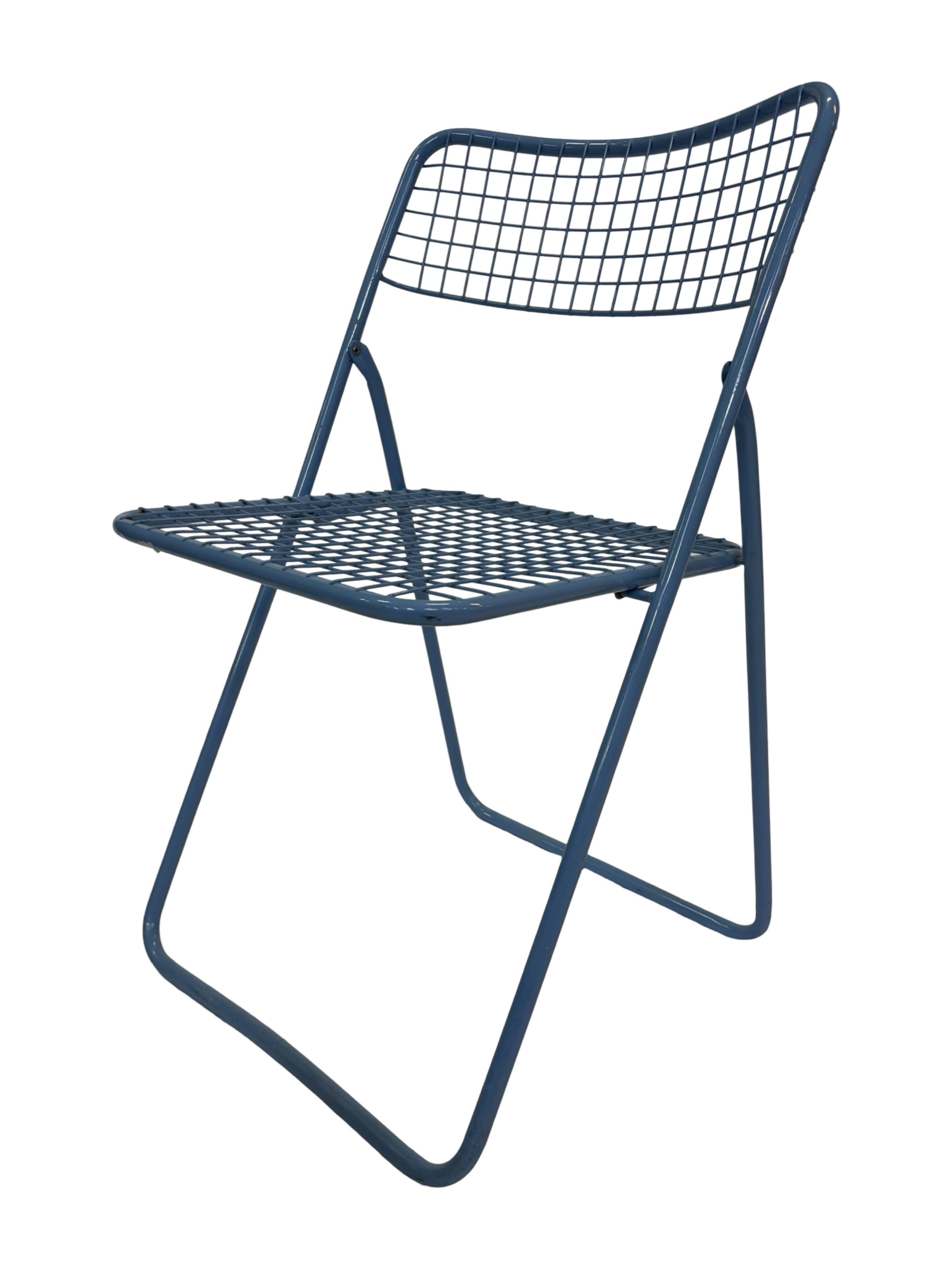 Vintage Folding chair "Ted Net" by Niels Gammelgaard for Ikea 1976