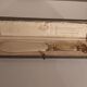 Paper cut in its vermeiled silver and ivory box