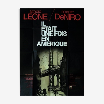 Affiche originale il était une fois en Amérique Sergio Léone 120x160 cm