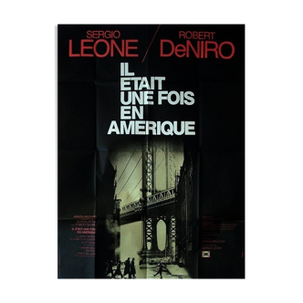 Affiche originale il était une fois en Amérique Sergio Léone 120x160 cm