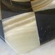 Cendrier, vide-poche hexagonal vintage en onyx et marbre