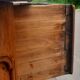 Commode en noyer massif, XVIIIème s.