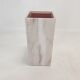 Italian marble planter or pedestal with light, 1970's