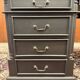 Classic English Black Chesterfield Desk
