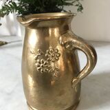 Gilde Handwerk solid brass vase