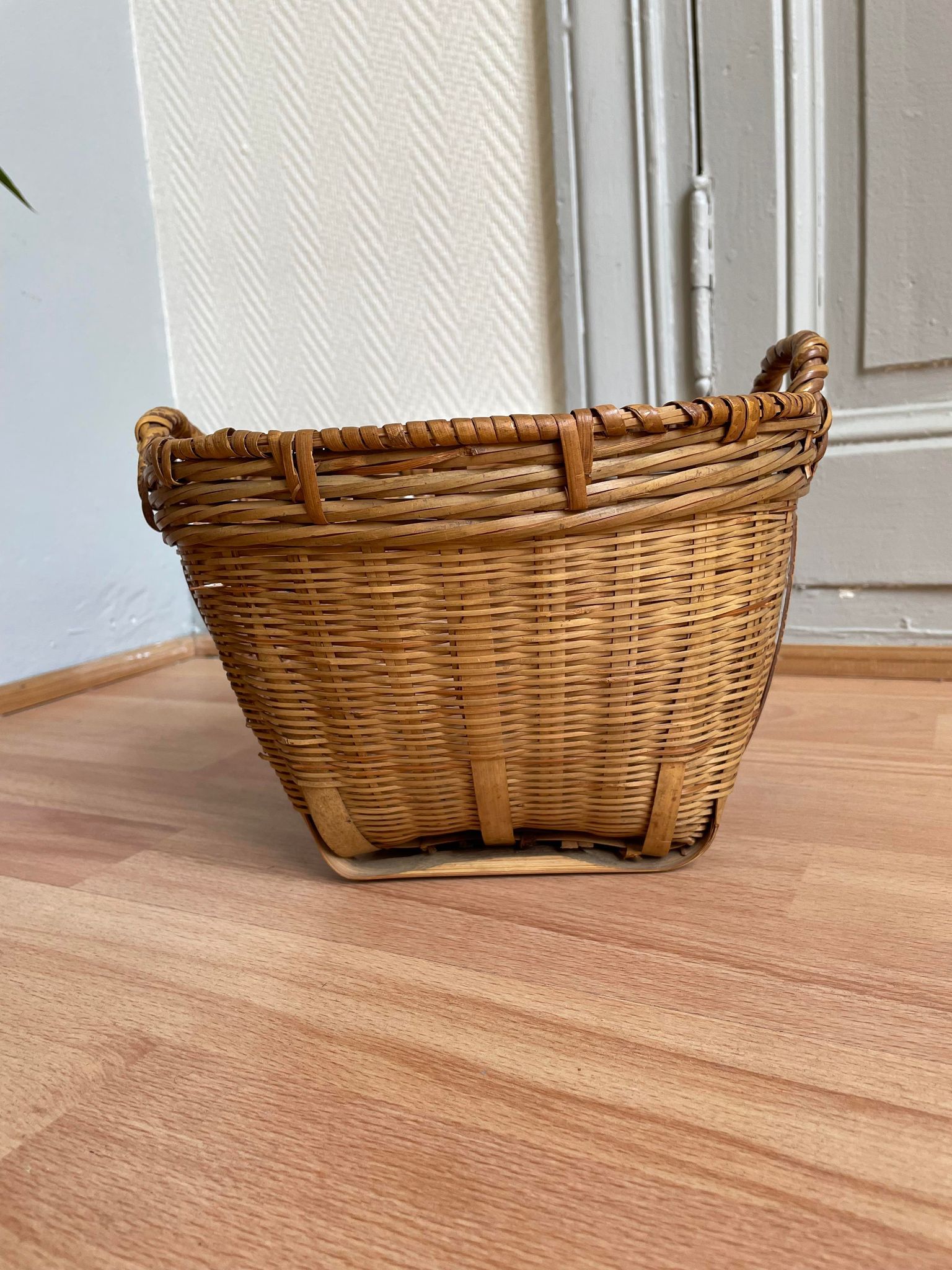 Wicker pot cover