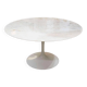 Eero saarinen & knoll international, table "tulip" 137 cm arabescato